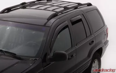 AVS Ventvisor In-Channel Front & Rear Window Deflectors 4pc Smoke Ford Ecosport (Brazil) 2004 - 194650