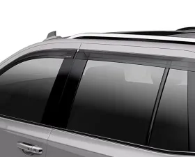Auto Ventshade (AVS) Ventvisor Deflector; Smoke; Low Profile; Outside Mount; 4 pc. Chevrolet Tahoe 2021