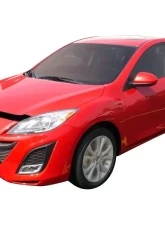 AVS Aeroskin Low Profile Acrylic Hood Shield Smoke Mazda 3 (Grille Fascia Mount) 2010-2013                                     - 320012 - Image 5