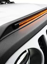 AVS Aeroskin Low Profile Hood Shield w/ Lights Black Jeep Wrangler (JL) 2018-2019                                     - 753156 - Image 12