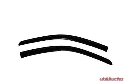 AVS Ventvisor Outside Mount Window Deflectors 2pc Smoke Mitsubishi Mirage Coupe 1997-2001 - 92437