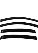 AVS Ventvisor Outside Mount Window Deflectors 4pc Smoke Chevrolet Impala 2006-2013                                     - 94843 - Image 2