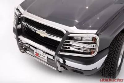 AVS Aeroskin Low Profile Acrylic Hood Shield Smoke Chevrolet Silverado 1500 2003-2005 - 322024