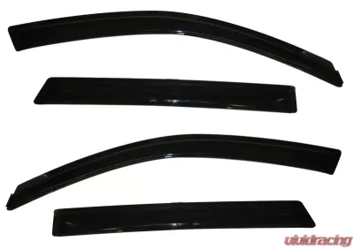 AVS Ventvisor Outside Mount Window Deflectors 4pc Smoke Kia Sorento 2011-2015 - 94187