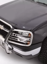AVS Bugflector Medium Profile Hood Shield Smoke Chevrolet Avalanche (w/o Body Hardware) 2003-2006                                     - 23252 - Image 4