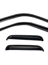 AVS Ventvisor Outside Mount Window Deflectors 4pc Smoke Chevrolet CK Ext. Cab 1988-1999                                     - 94231 - Image 5