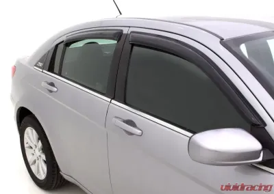 AVS Ventvisor Outside Mount Window Deflectors 4pc Smoke Chrysler Sebring 2007-2010 - 94458