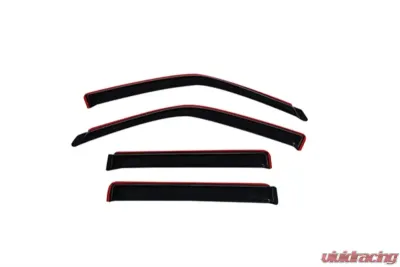 AVS Ventvisor In-Channel Front & Rear Window Deflectors 4pc Smoke Lincoln Navigator 1998-2018 - 194233