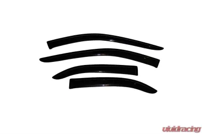 AVS Ventvisor Outside Mount Window Deflectors 4pc Smoke Kia Sorento 2003-2007 - 94910