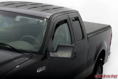 AVS Ventvisor Low Profile Deflectors 4pc Smoke Ford F-150 Supercab 2004-2014 - 894009