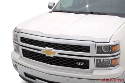 AVS Aeroskin Low Profile Hood Shield Chrome Chevrolet Silverado 1500 2014-2015 - 622062