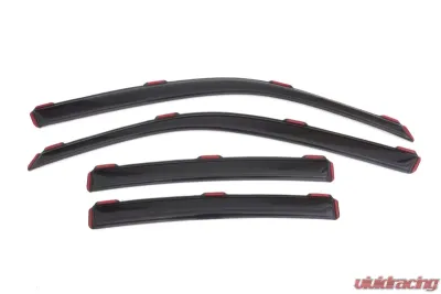 AVS Ventvisor In-Channel Front & Rear Window Deflectors 4pc Smoke Dodge Charger 2011-2021 - 194313