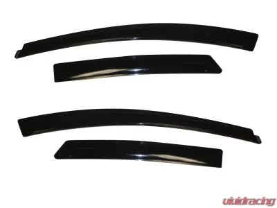 AVS Ventvisor Outside Mount Window Deflectors 4pc Smoke Ford Focus 2012-2018 - 94373