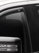 AVS Ventvisor In-Channel 4pc Smoke Chevrolet Silverado 1500 Crew Cab Pickup 2019                                     - 194805 - Image 2