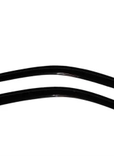 AVS Ventvisor Outside Mount Window Deflectors 2pc Smoke Mitsubishi Mirage Coupe 1997-2001                                     - 92437 - Image 3