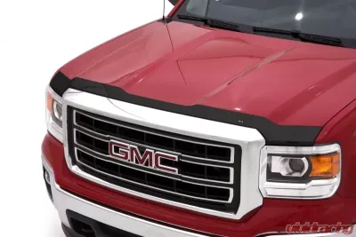 AVS Aeroskin Low Profile Acrylic Hood Shield Smoke GMC Sierra 1500 2014-2018 - 322075