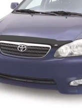 AVS Aeroskin Low Profile Acrylic Hood Shield Smoke Toyota Corolla 2003-2008                                     - 320039 - Image 3
