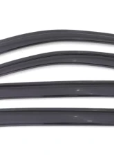 AVS Ventvisor Outside Mount Window Deflectors 4pc Smoke Jeep Compass (Old Body Style) 2011-2017                                     - 94540 - Image 3