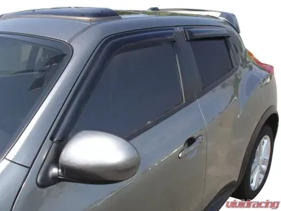 AVS Ventvisor Outside Mount Window Deflectors 4pc Smoke Nissan Juke 2010-2018 - 94378