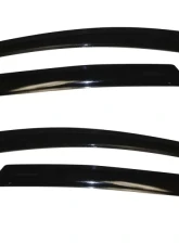 AVS Ventvisor Outside Mount Window Deflectors 4pc Smoke Ford Focus 2012-2018                                     - 94373 - Image 2