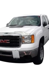 AVS Aeroskin Low Profile Hood Shield Chrome GMC Sierra 2500 2011-2014                                     - 622029 - Image 3