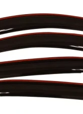 AVS Ventvisor In-Channel Front & Rear Window Deflectors 4pc Smoke Chevrolet Equinox 2010-2017                                     - 194166 - Image 4