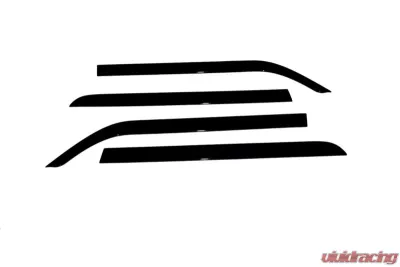 AVS Ventvisor Low Profile Deflectors 4pc - Smoke Toyota Tundra Double Cab 2007-2018 - 894015