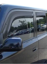 AVS Ventvisor In-Channel Front & Rear Window Deflectors 4pc Smoke Scion XB 2004-2006                                     - 194527 - Image 3