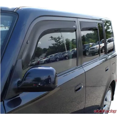 AVS Ventvisor In-Channel Front & Rear Window Deflectors 4pc Smoke Scion XB 2004-2006 - 194527
