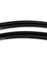 AVS Ventvisor Outside Mount Window Deflectors 2pc Smoke Nissan Altima Coupe 2008-2012                                     - 92392 - Image 2