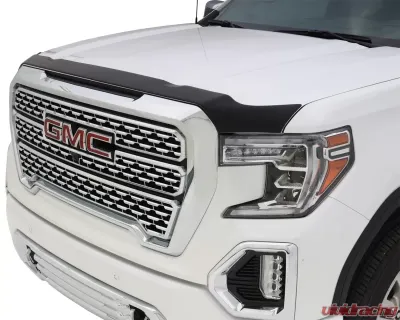 AVS Aeroskin Low Profile Hood Shield - Matte Black GMC Sierra 1500 2019 - 377167