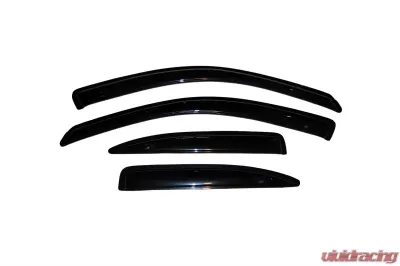 AVS Ventvisor Outside Mount Window Deflectors 4pc Smoke Volkswagen Jetta 1999-2005 - 94851
