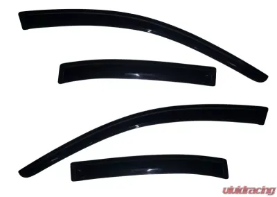 AVS Ventvisor Outside Mount Window Deflectors 4pc Smoke Chevrolet Malibu 2013-2015 - 94362
