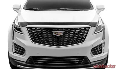 AVS Aeroskin Low Profile Acrylic Hood Shield Smoke Cadillac XT5 2017-2021 - 322133