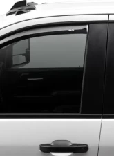 AVS Ventvisor In-Channel 4pc Smoke Chevrolet Silverado 1500 Crew Cab Pickup 2019                                     - 194805 - Image 7