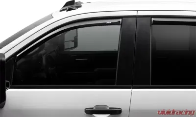 AVS Ventvisor In-Channel 4pc Smoke Chevrolet Silverado 1500 Crew Cab Pickup 2019 - 194805