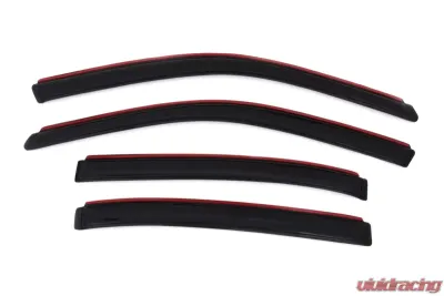 AVS Ventvisor In-Channel Front & Rear Window Deflectors 4pc Smoke Chevrolet Malibu 2004-2007 - 194621