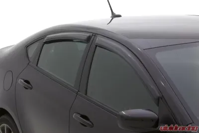 AVS Ventvisor Outside Mount Window Deflectors 4pc Smoke Dodge Dart 2013-2016 - 94529