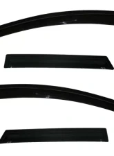 AVS Ventvisor Outside Mount Window Deflectors 4pc Smoke Mazda 3 (5 Door Sport) 2010-2013                                     - 94325 - Image 5