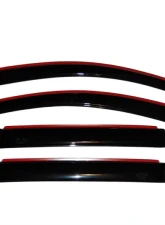 AVS Ventvisor In-Channel Front & Rear Window Deflectors 4pc Smoke Chrysler Pacifica 2004-2008                                     - 194837 - Image 4