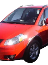 AVS Ventvisor Outside Mount Window Deflectors 4pc Smoke Suzuki SX4 Hatch 2008-2010                                     - 94085 - Image 5