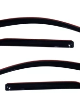 AVS Ventvisor In-Channel Front & Rear Window Deflectors 4pc Smoke GMC Acadia 2007-2016                                     - 194632 - Image 4