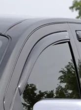 AVS Ventvisor In-Channel Front & Rear Window Deflectors 4pc Smoke Dodge RAM 1500 Quad Cab 2002-2008                                     - 194623 - Image 11