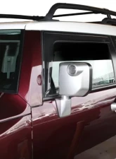 AVS Ventvisor Outside Mount Window Deflectors 2pc Smoke Toyota FJ Cruiser 2007-2014                                     - 92735 - Image 4