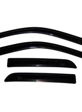 AVS Ventvisor Outside Mount Window Deflectors 4pc Smoke Dodge RAM 1500 Quad Cab 2009-2018                                     - 94101 - Image 3