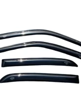 AVS Ventvisor Outside Mount Window Deflectors 4pc Smoke Ford Crown Victoria (Short Rears) 1998-2011                                     - 94228 - Image 2