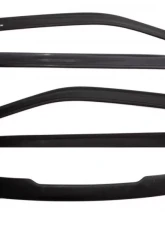 AVS Ventvisor & Aeroskin Deflector Combo Kit Matte Black Chevrolet Silverado 2500 Crew Cab 2015-2018                                     - 56033087 - Image 3