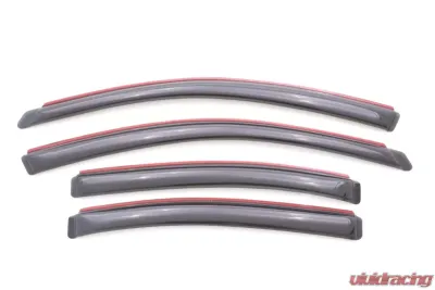 AVS Ventvisor In-Channel Front & Rear Window Deflectors 4pc Smoke Nissan Maxima 2009-2015 - 194100