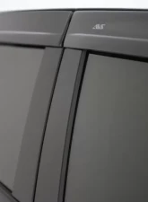 AVS Ventvisor Low Profile Window Deflectors 2pc Matte Black Jeep Wrangler (2 Door Only) 2007-2018                                     - 772020 - Image 3