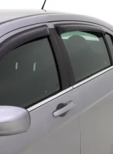 AVS Ventvisor Outside Mount Window Deflectors 4pc Smoke Chrysler Sebring 2007-2010                                     - 94458 - Image 4